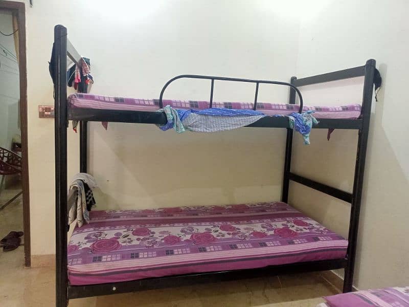 Iron Double Bed for Sell 1
