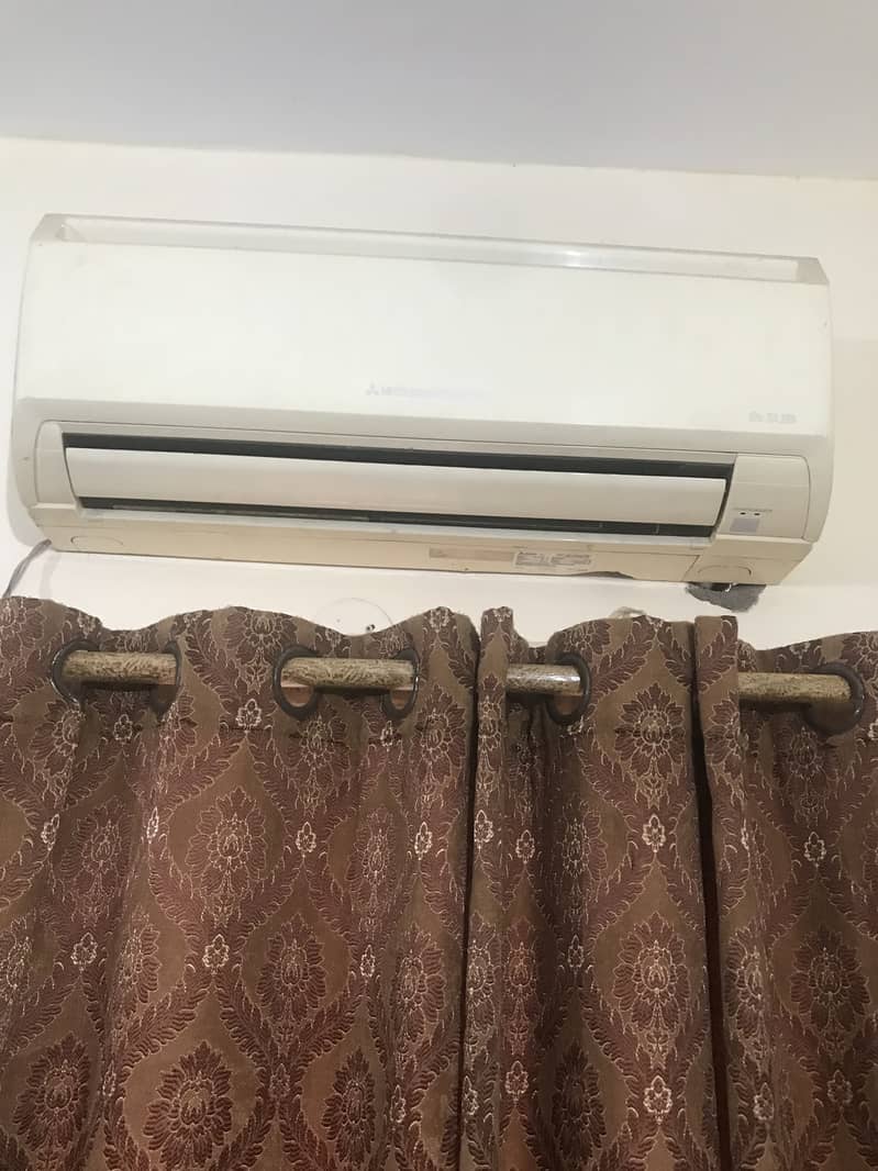 final 42000 Mitsubishi 1.5 ton AC with bombat cooling 0