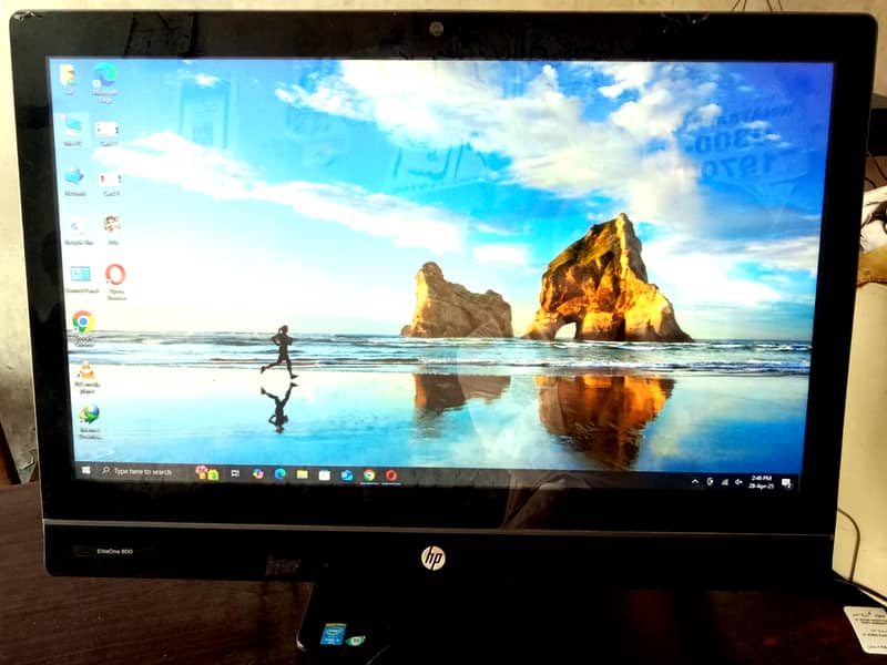 HP EliteOne 800 G5 LED PC - 8th Gen Core i5 8GB 500GB SSD 23.0" Touch 10