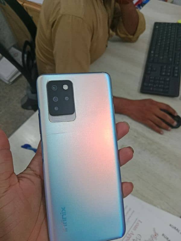 infinix note 10 pro 8/128 finger off hy 5
