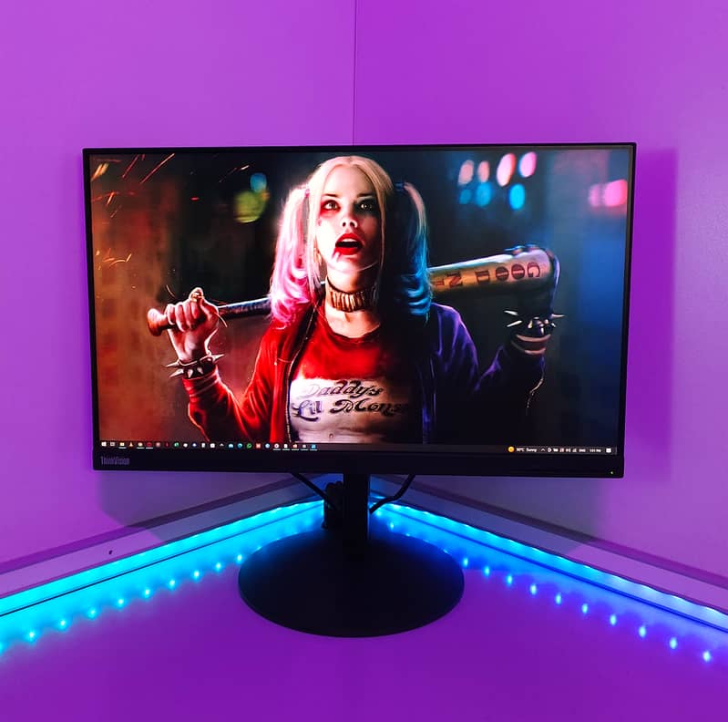 24inch IPS 2K QHD 60hz Lenovo P24q10 Borderless LED LCD Monitor 2