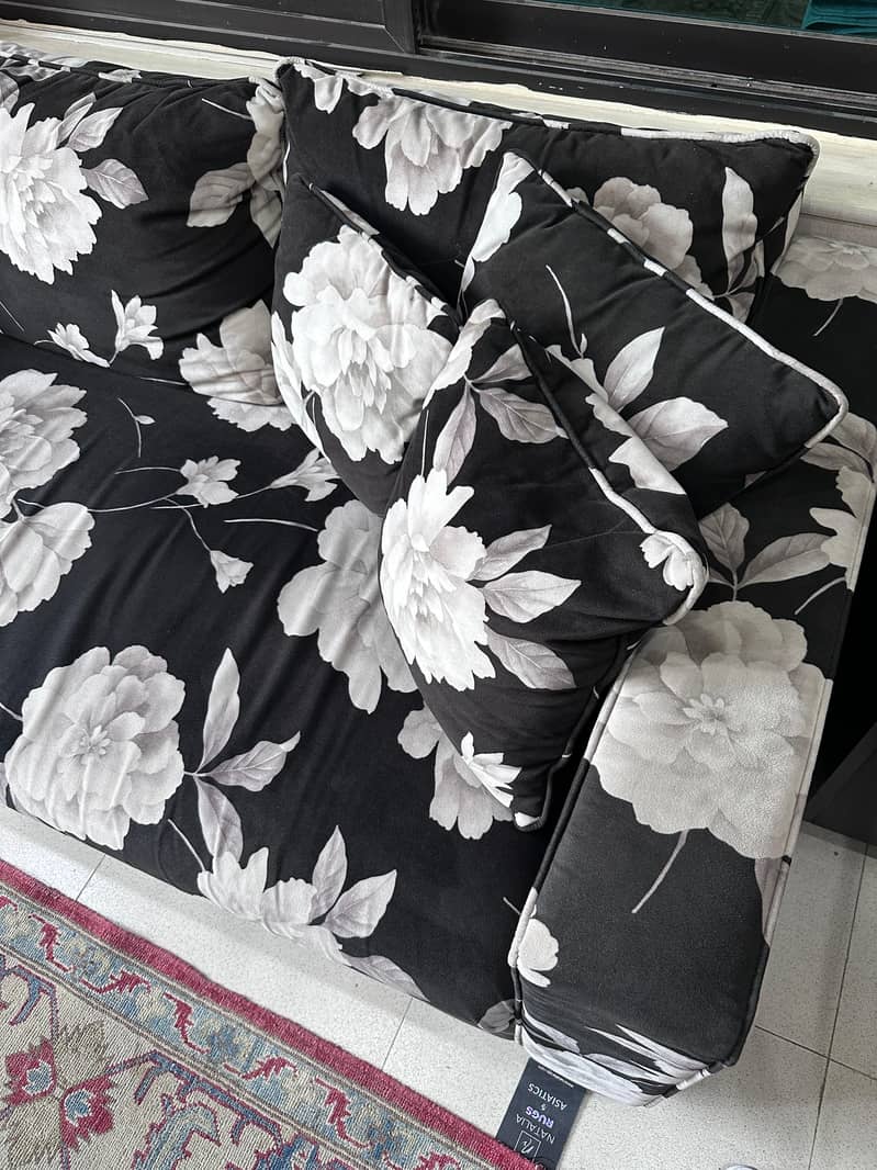 SOLID WOOD SOFA SET 3
