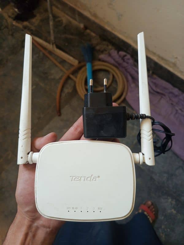 tenda 2 antena router 0