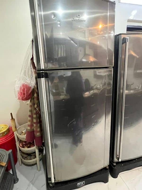 1 fridge and 1 freezer 2
