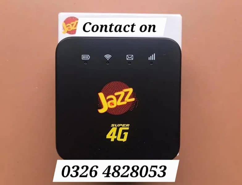 Jazz zong Telenor ufone 4g internet unlock wingle device 0326 4828053 0