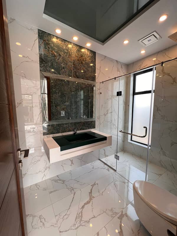10 Marla Brand New Modern Design House For Sale In DHA Phase 4 Lahore ! 11