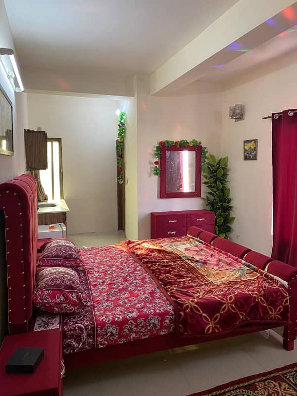 1 bed studio fully furnished apartment. 1