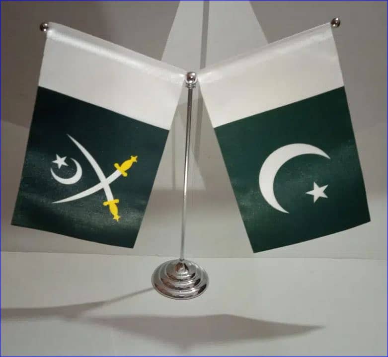 Army Flag | Air Force Flag | Pakistan Flag Punjab Govt Flag with Pole 10