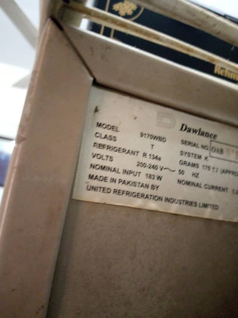 Urgently Sale my Dawlance Refrigerator (Non-inverter) 0