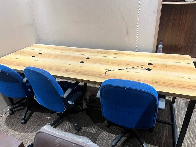 Six person office table 0