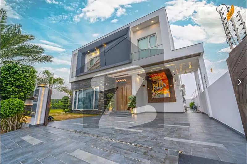 One Kanal BUNGALOW KANAL LAWN Luxury Ultra-Modern Design Most Beautiful Full Basement Swimming Pool Home Theater Bungalow For Sale At Prime Location Of DHA Lahore Near To Commercial Market 0