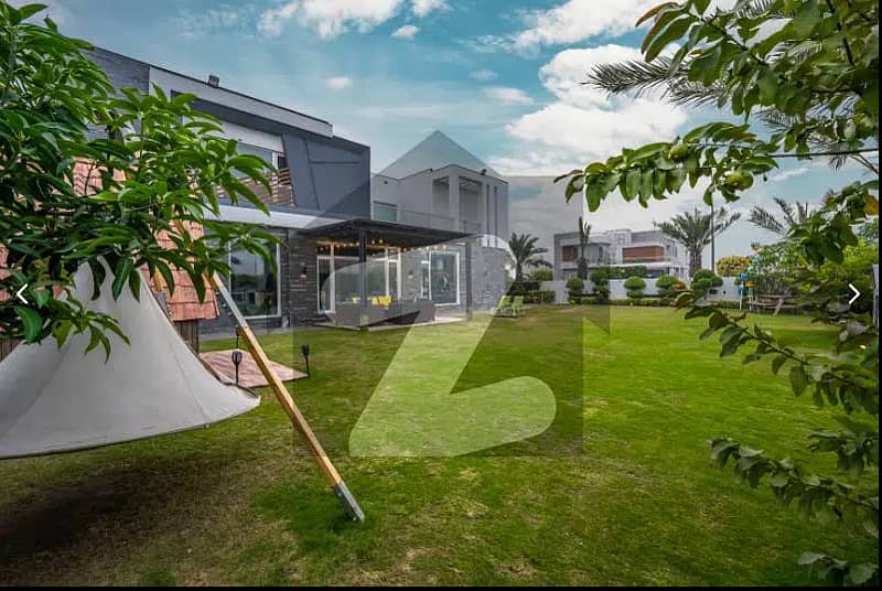 One Kanal BUNGALOW KANAL LAWN Luxury Ultra-Modern Design Most Beautiful Full Basement Swimming Pool Home Theater Bungalow For Sale At Prime Location Of DHA Lahore Near To Commercial Market 5