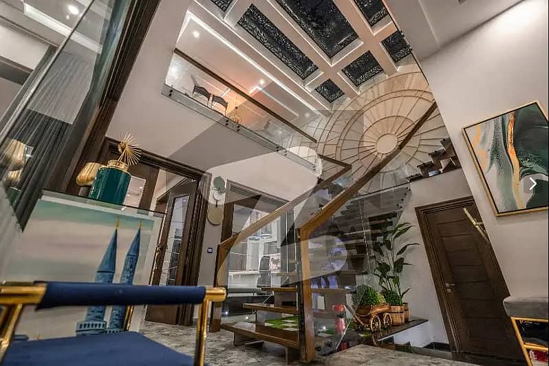 One Kanal BUNGALOW KANAL LAWN Luxury Ultra-Modern Design Most Beautiful Full Basement Swimming Pool Home Theater Bungalow For Sale At Prime Location Of DHA Lahore Near To Commercial Market 8