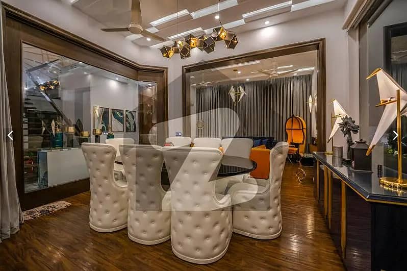One Kanal BUNGALOW KANAL LAWN Luxury Ultra-Modern Design Most Beautiful Full Basement Swimming Pool Home Theater Bungalow For Sale At Prime Location Of DHA Lahore Near To Commercial Market 14