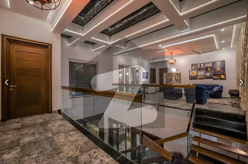 One Kanal BUNGALOW KANAL LAWN Luxury Ultra-Modern Design Most Beautiful Full Basement Swimming Pool Home Theater Bungalow For Sale At Prime Location Of DHA Lahore Near To Commercial Market 23