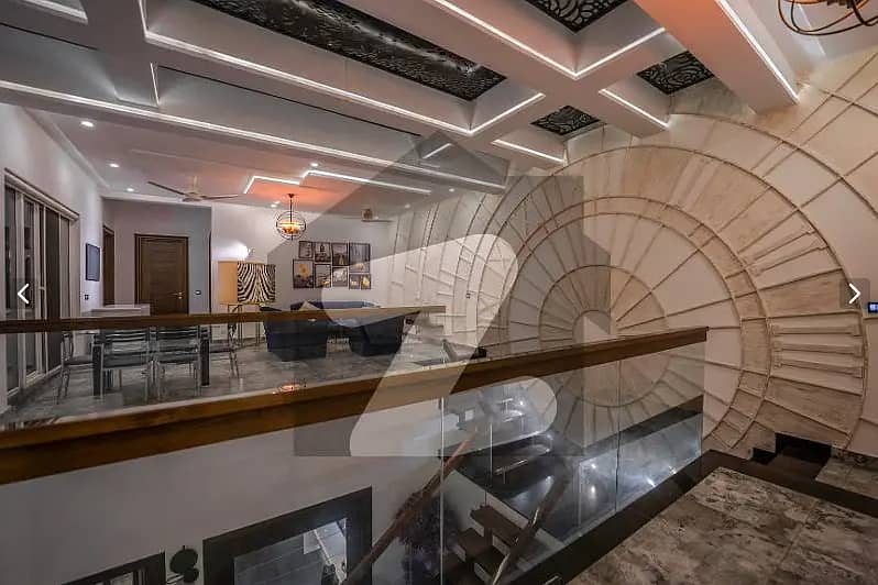 One Kanal BUNGALOW KANAL LAWN Luxury Ultra-Modern Design Most Beautiful Full Basement Swimming Pool Home Theater Bungalow For Sale At Prime Location Of DHA Lahore Near To Commercial Market 24