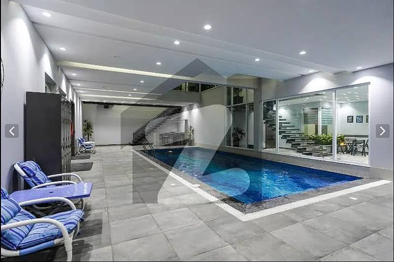 One Kanal BUNGALOW KANAL LAWN Luxury Ultra-Modern Design Most Beautiful Full Basement Swimming Pool Home Theater Bungalow For Sale At Prime Location Of DHA Lahore Near To Commercial Market 38