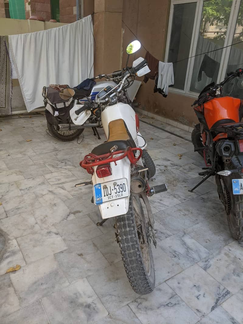 YAMAHA XT 225 |Model 2000||YAMAHA SEROW||THRILLING MACHINE| 0