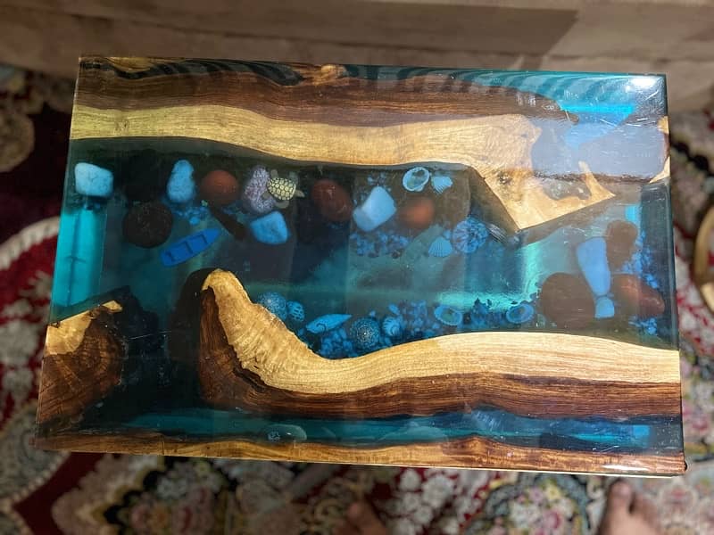 Resin art - dining table 1