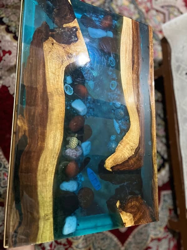Resin art - dining table 3