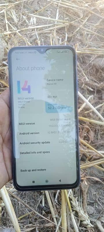 redmi 9t 6/128 1