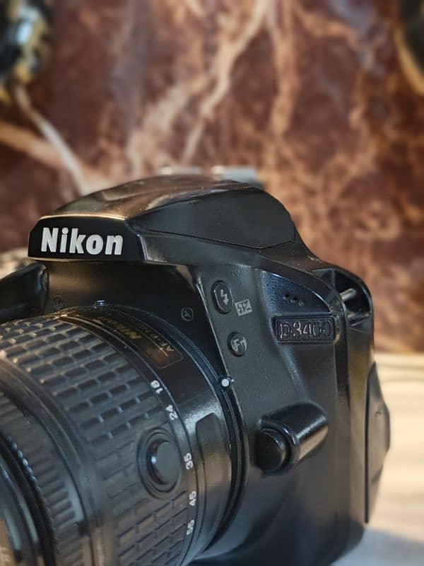 Nikon D3400 With Kit lens 18-55 3