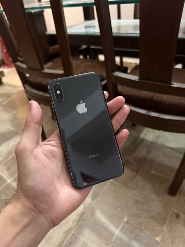 Iphone X PTA approved 256gb available for sell 4