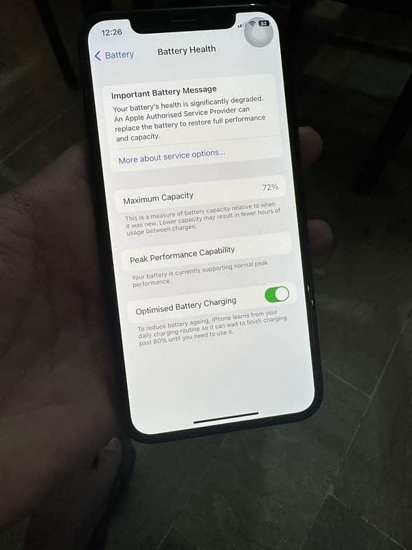 Iphone X PTA approved 256gb available for sell 5