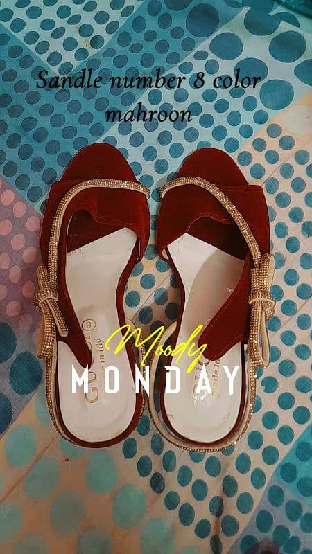 Selling new and good condition sandals at a very reasonable price 7