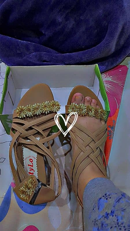 Selling new and good condition sandals at a very reasonable price 10