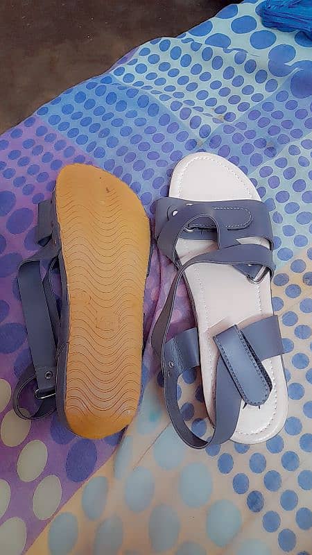 Selling new and good condition sandals at a very reasonable price 14