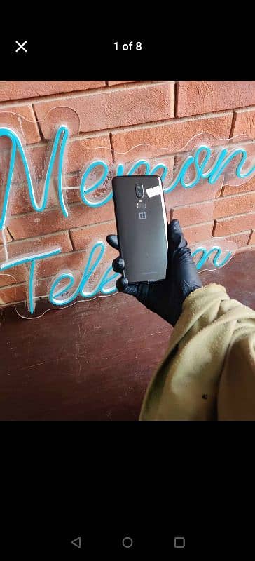 One plus 6. . . 8/128. . . Global dual sim. . . Fresh piece. . Original USA stock 0