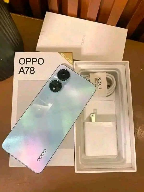 Oppo A78.  Change possible 03024285884 1