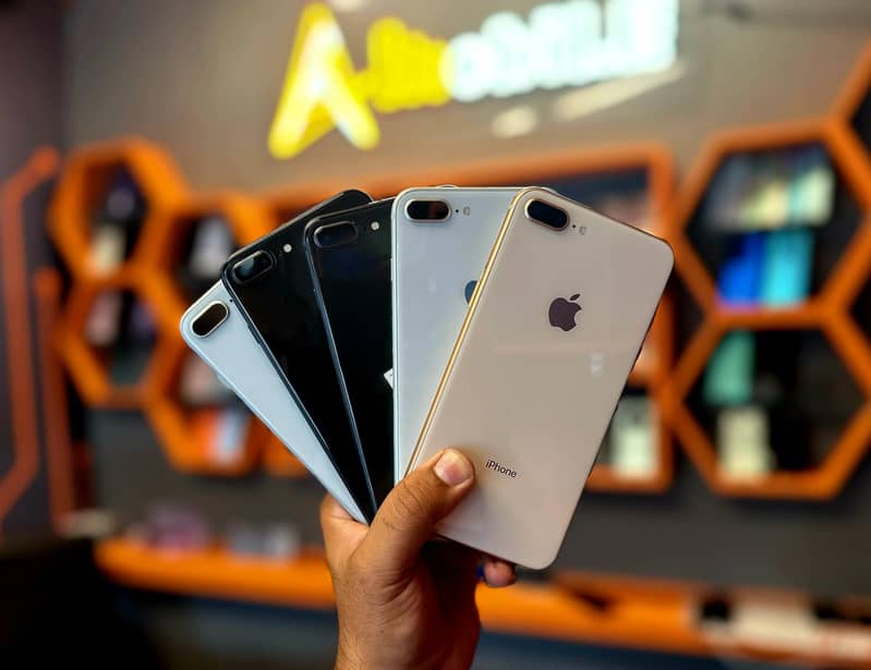 Apple iPhone 8 Plus 256GB Non PTA , Factory Unlocked  2 months Sim Tim 0
