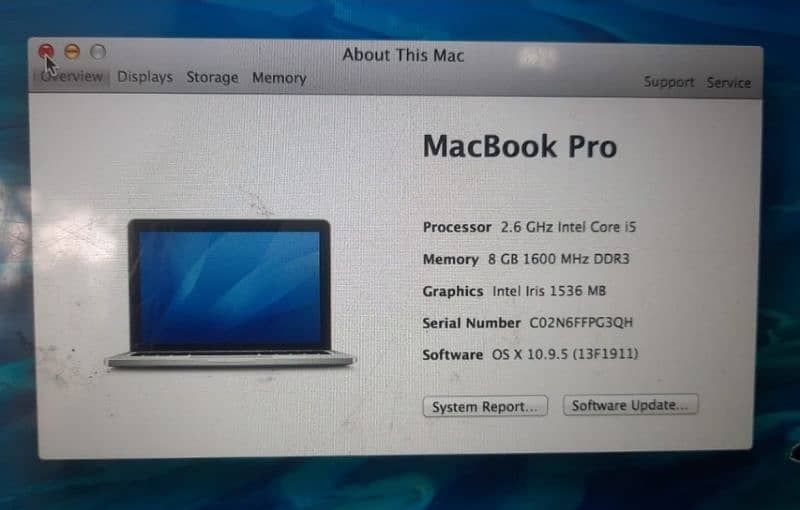 Macbook pro 11.1 0