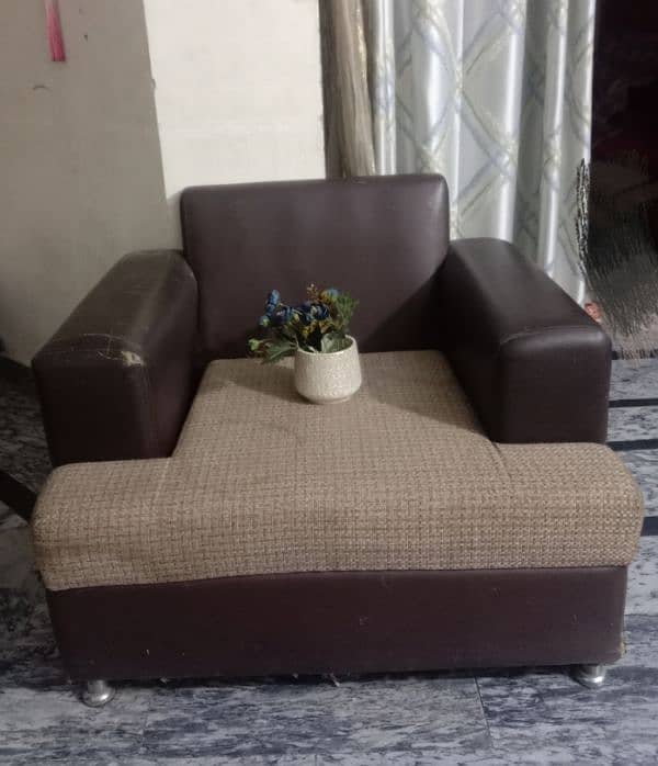 Brown Sofa Set - Living room furniture 5
