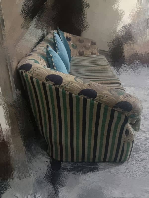 3 2 1 Sofa Set Blue Posish Sofa 2