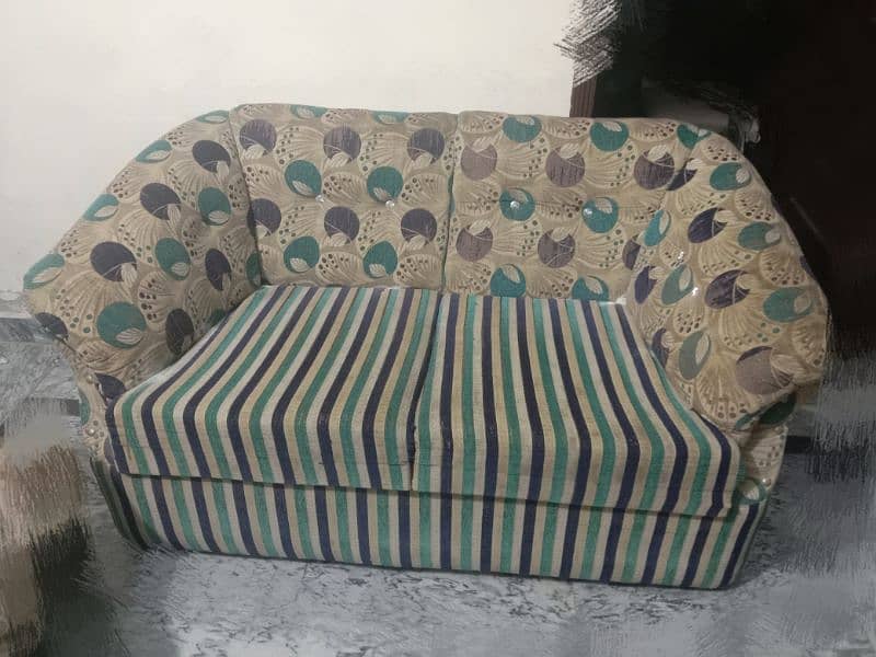3 2 1 Sofa Set Blue Posish Sofa 4