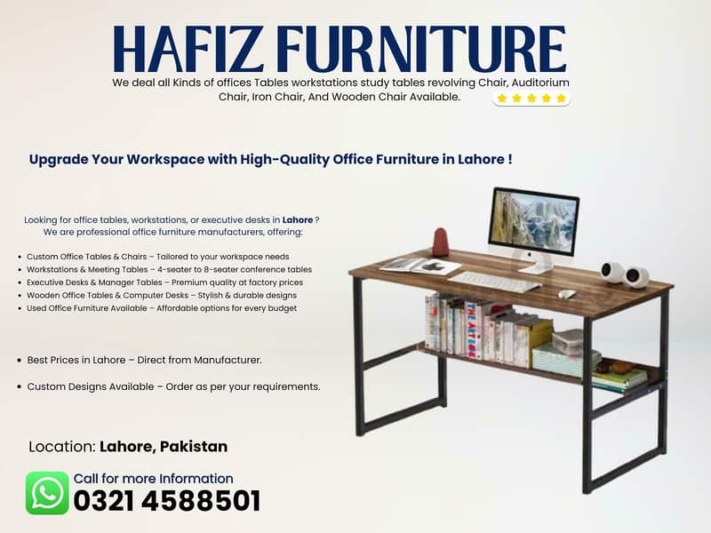 Computer Table - Workstation - Study Table - Gaming Table/Office table 12