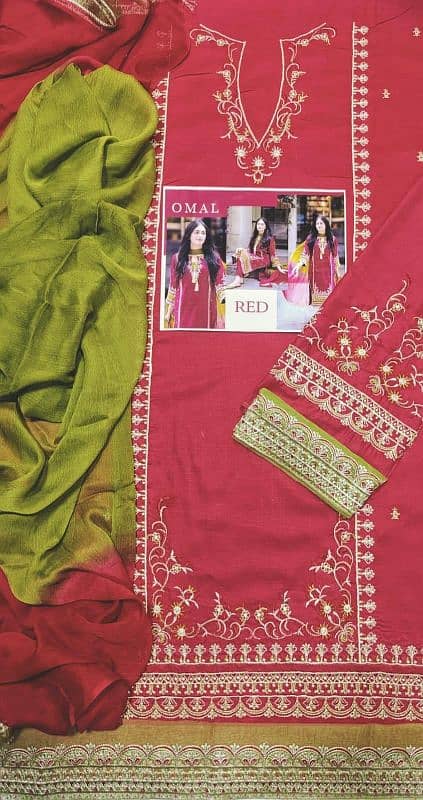 3pc embroided suit 1