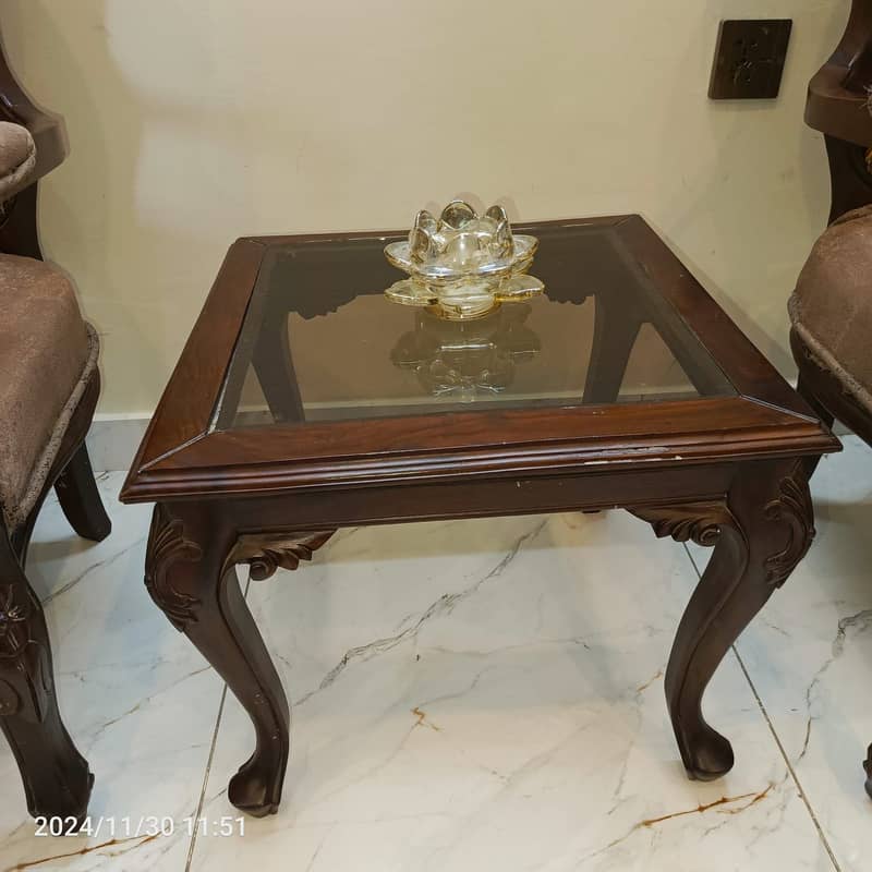 Set of chair and table 0