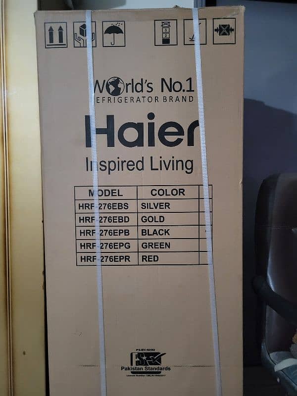 NEW Haier Refrigerator (Box Packed For Sale) 0