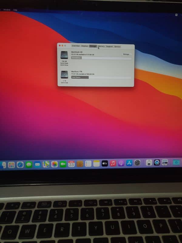 MacBook pro 17 inch (128 + 1TB) 4