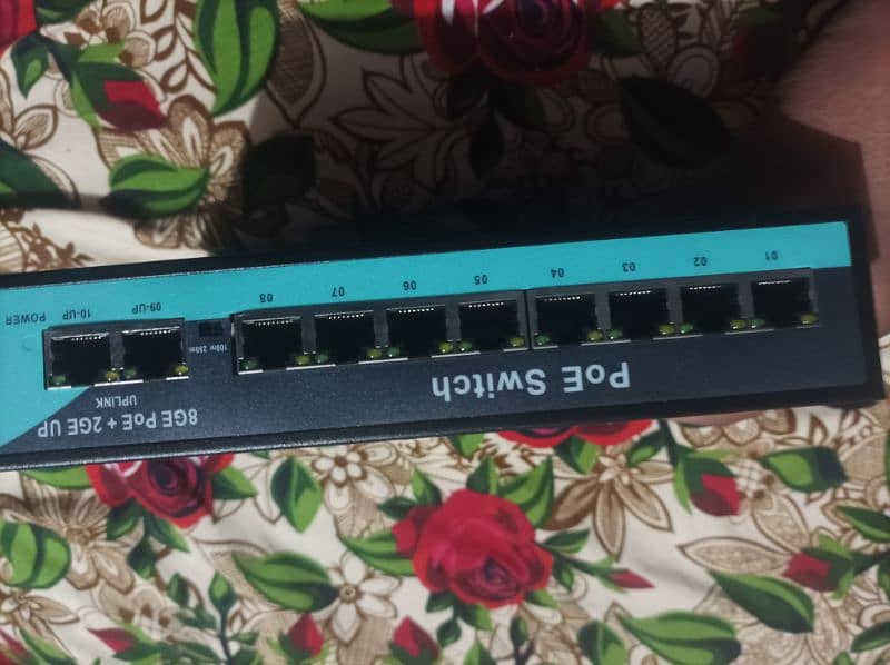 Dahua Camera & Poe giga Switch. 2
