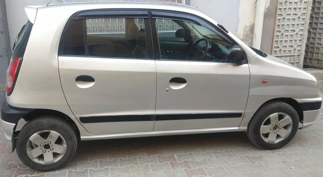 Hyundai santro silver color 0