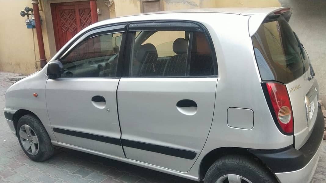 Hyundai santro silver color 6