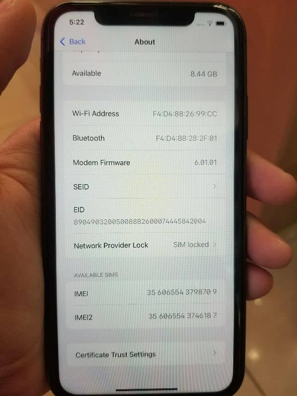 I phone 11 of 78% battery urgent sale 4