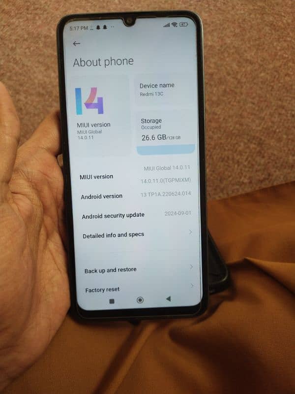 redmi 13c PTA Approved 5