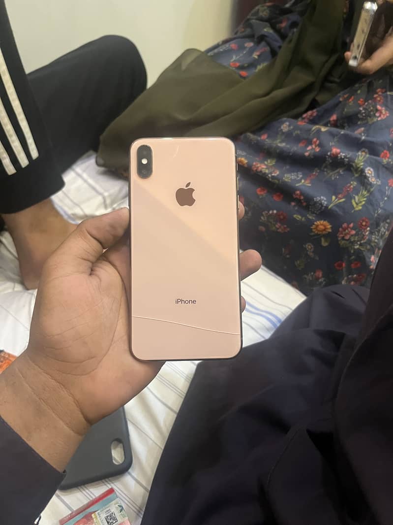 Iphone xs max rose gold 64gp jv 0