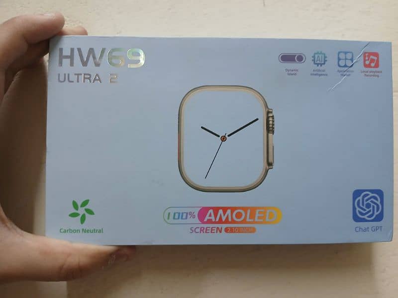 HW69 ULTRA 2 SMART WATCH call on 03020446944 0